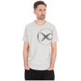 Koszulka Matrix Large Mesh Logo T-Shirt Grey - XL