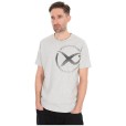 Koszulka Matrix Large Mesh Logo T-Shirt Grey - XL