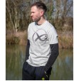 Koszulka Matrix Large Mesh Logo T-Shirt Grey - XL