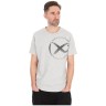Koszulka Matrix Large Mesh Logo T-Shirt Grey - XXXL