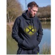 Bluza Matrix Large Fade Logo Hoody Black/Lime - S