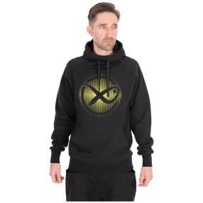 Bluza Matrix Large Fade Logo Hoody Black/Lime - L