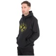 Bluza Matrix Large Fade Logo Hoody Black/Lime - L