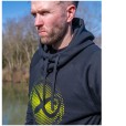 Bluza Matrix Large Fade Logo Hoody Black/Lime - XXL
