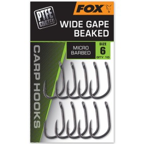 Haczyki Fox Wide Gape Beaked Micro Barbed - 6