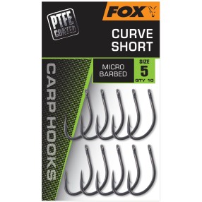 Haczyki Fox Curve Short Micro Barbed - 5