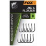 Haczyki Fox Zig & Floater Micro Barbed - 10