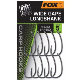 Haczyki Fox Wide Gape Long Shank Micro Barbed - 2