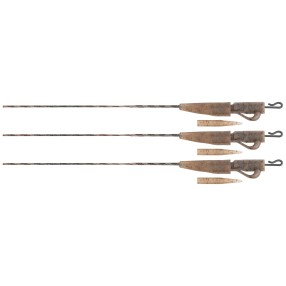 Zestaw Z Bezpiecznym Klipsem Fox Edges Camo 30lb Submerge Lead Clip Leader X3