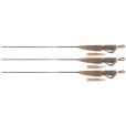 Zestaw Z Bezpiecznym Klipsem Fox Edges Camo 30lb Submerge Lead Clip Leader X3