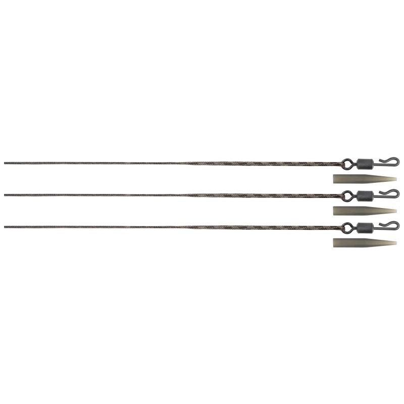 Leader Fox Edges Naturals Submerge Leaders 30lb x3
