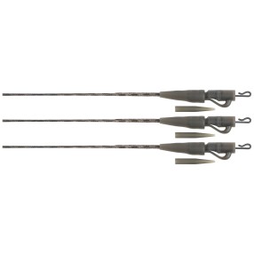 Zestaw Z Bezpiecznym Klipsem Fox Edges Naturals Submerge Lead Clip 40lb x3