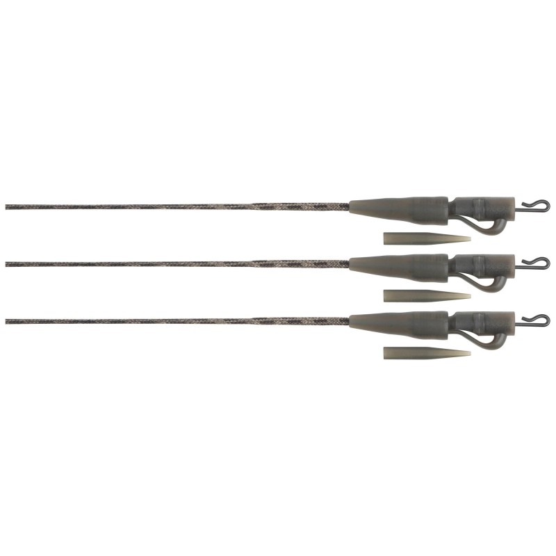 Zestaw Z Bezpiecznym Klipsem Fox Edges Naturals Submerge Lead Clip 40lb x3