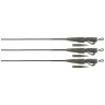 Zestaw Z Bezpiecznym Klipsem Fox Edges Naturals Leadcore Lead Clip Leaders 50lb x3