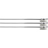 Zestaw Z Bezpiecznym Klipsem Fox Edges Naturals Leadcore Leaders 50lb x3