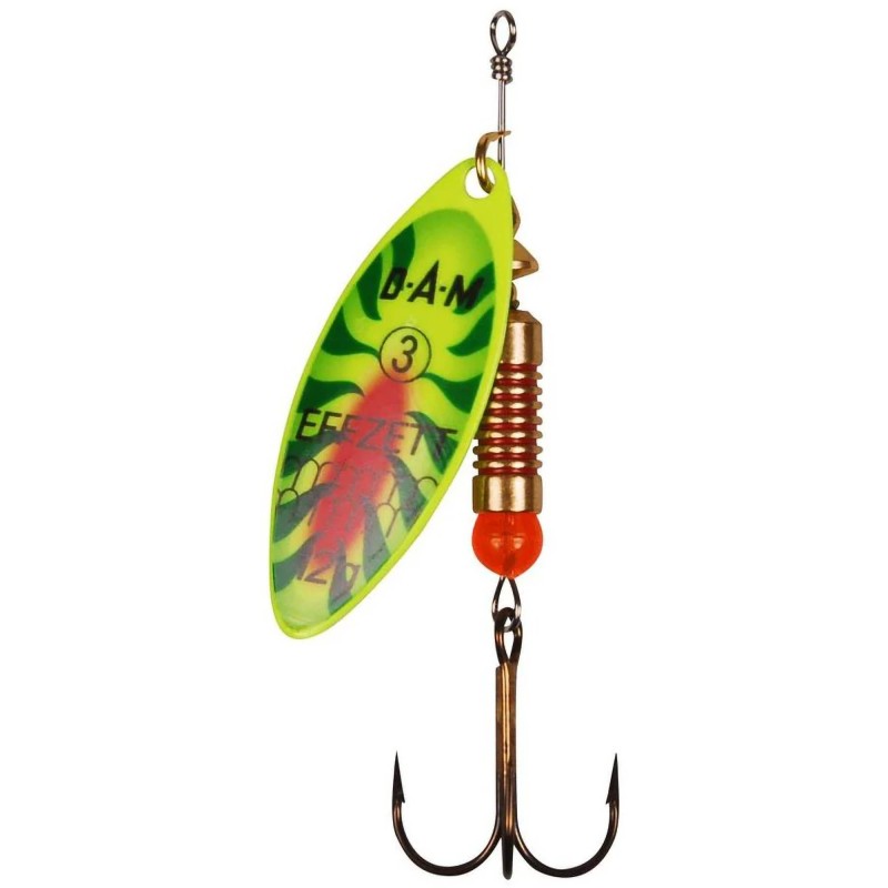 Błystka Obrotowa Dam Predator Spinner 2 7g Sinking Fireshark