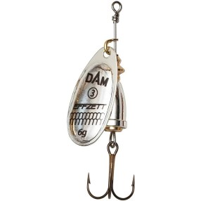 Błystka Obrotowa Dam Executor Spinner 2 4g Sinking Silver