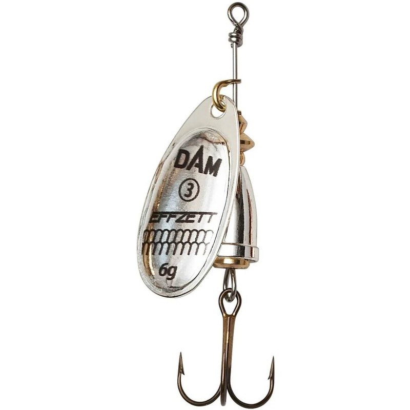 Błystka Obrotowa Dam Executor Spinner 2 4g Sinking Silver