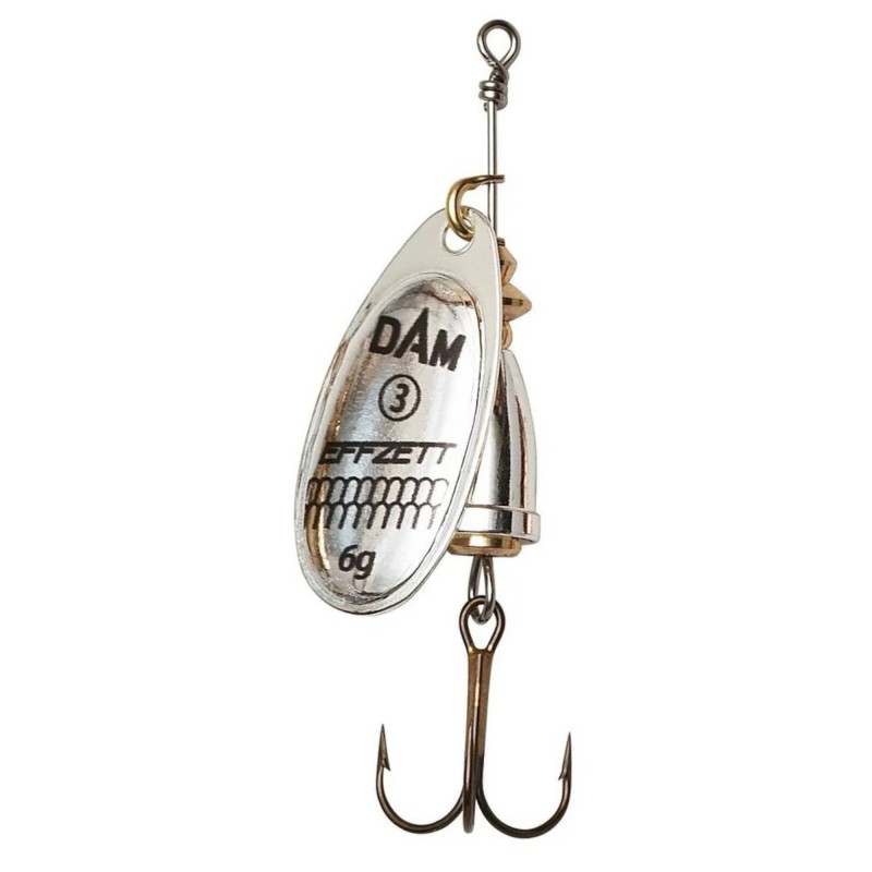 Błystka Obrotowa Dam Executor Spinner 3 6g Sinking Silver