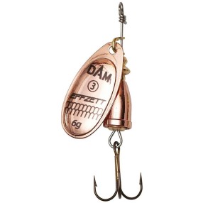Błystka Obrotowa Dam Executor Spinner 2 4g Sinking Copper