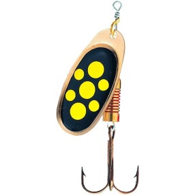 Błystka Obrotowa Dam Standard Spinner 4 10g S Black Yellow