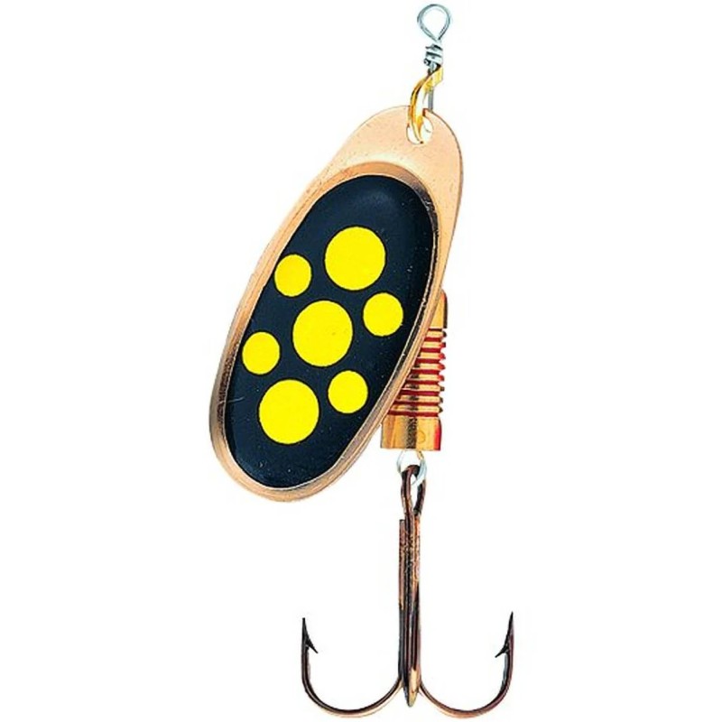 Błystka Obrotowa Dam Standard Spinner 5 12g S Black Yellow