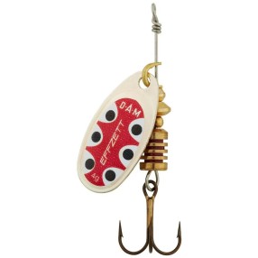 Błystka Obrotowa Dam Standard Spinner 5 12g S Silver Black Dot