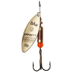 Błystka Obrotowa Dam Predator Spinner 2 7g Sinking Gold
