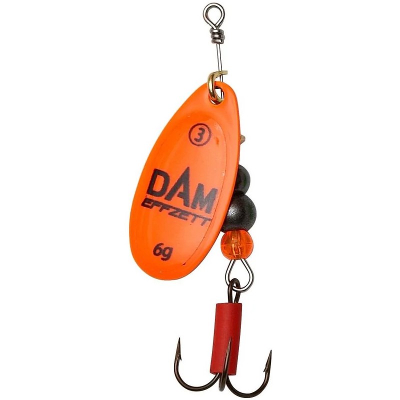 Błystka Obrotowa Dam Fluo Spinner 3 6g Sinking Orange