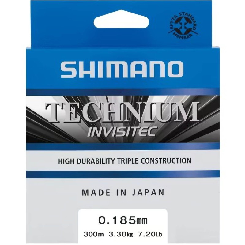 Żyłka Shimano Technium Invistec A 0,205mm 300m 4,20kg Grey