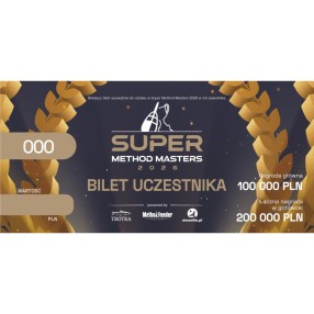 Bilet Bronze - Super Method Masters 2026