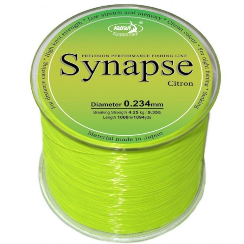 Żyłka Katran Synapse Citron 0,234mm 1000m