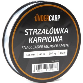 Strzałówka Under Carp Snagleader Monofilament 0,55mm 80m 45lb 20,1kg