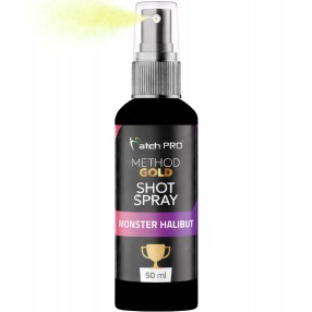 Spray Matchpro Method Gold Shot Spray Monster Halibut 50ml