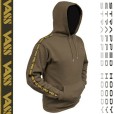 Bluza Vass VQ558 Strapped Hoody Khaki Green - XL