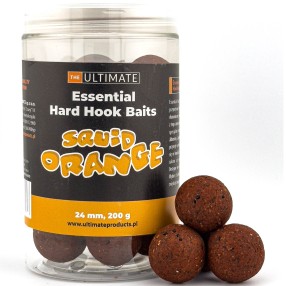 Kulki Ultimate Products Essential Hard Hook Baits Squid Orange 24mm 200g