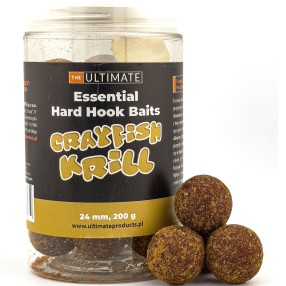 Kulki Ultimate Products Essential Hard Hook Baits Crayfish Krill 24mm 200g