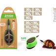Zestaw Zfish Method Feeder Set Feeda X 30g 40g Podajniki + Foremka 