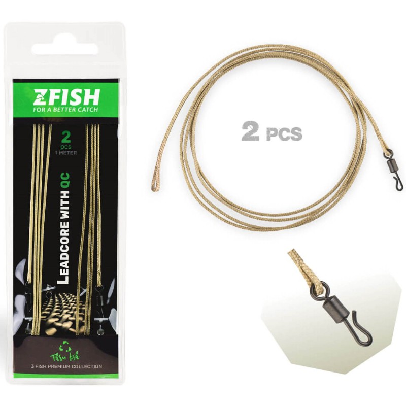 Zestaw Leadcore Zfish QC 2szt