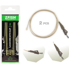 Zestaw Leadcore Zfish Lead Clip 2szt