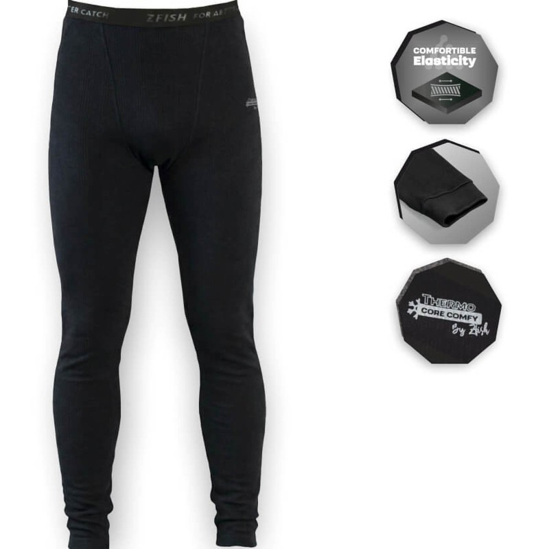 Spodnie Termiczne Zfish Thermocore Comfy - L