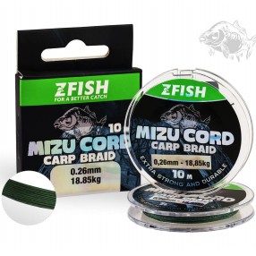 Plecionka Zfish Mizucord Carp Braid Line 0,28mm 10m 20,67kg