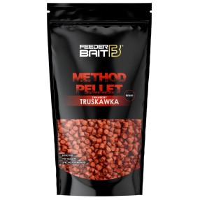 Pellet Feeder Bait Method Truskawka 4mm 1kg