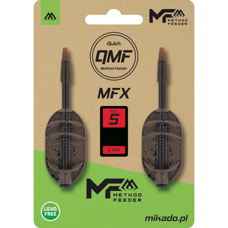 Podajniki Mikado Method Feeder Mfx Q.M.F. - S 20g 2szt