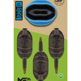 Zestaw Mikado Method Feeder Mfx Q.M.F. Podajniki XL 20+30+40g + Foremka