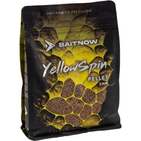 Pellet BaitNow Method Feeder Yellow Spin 2mm 800g