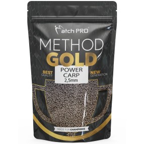 Pellet MatchPro Method Gold Power Carp 2,5mm 700g