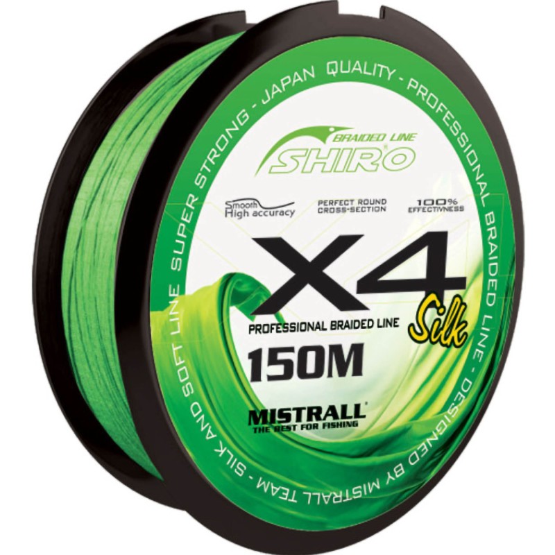 Plecionka Mistrall Shiro Bl Green 0,15mm 150m 