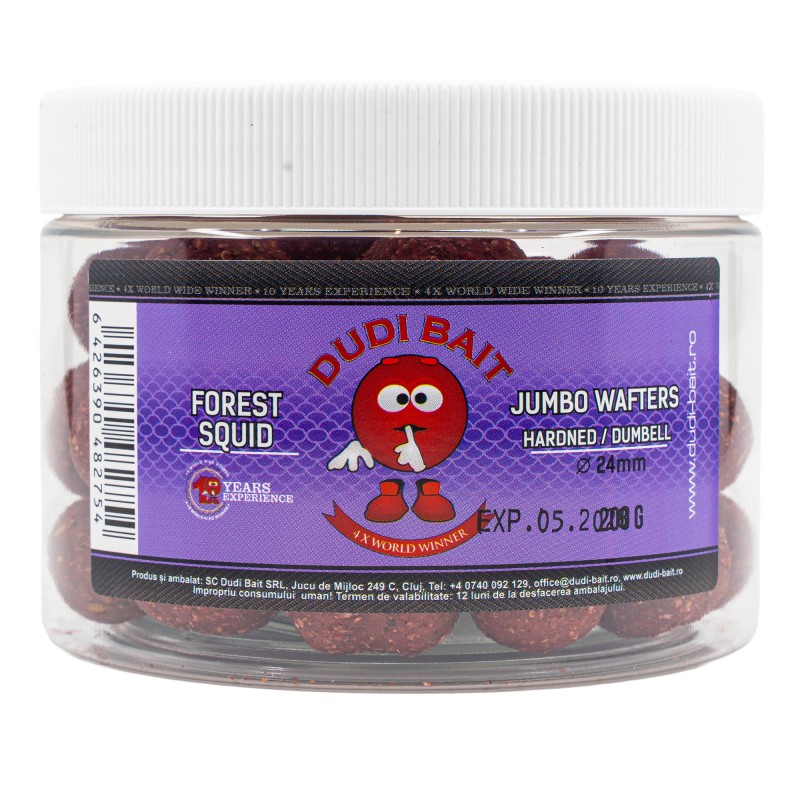 Wafters Dudi Bait Forest Squid Jumbo Dumbel 24mm