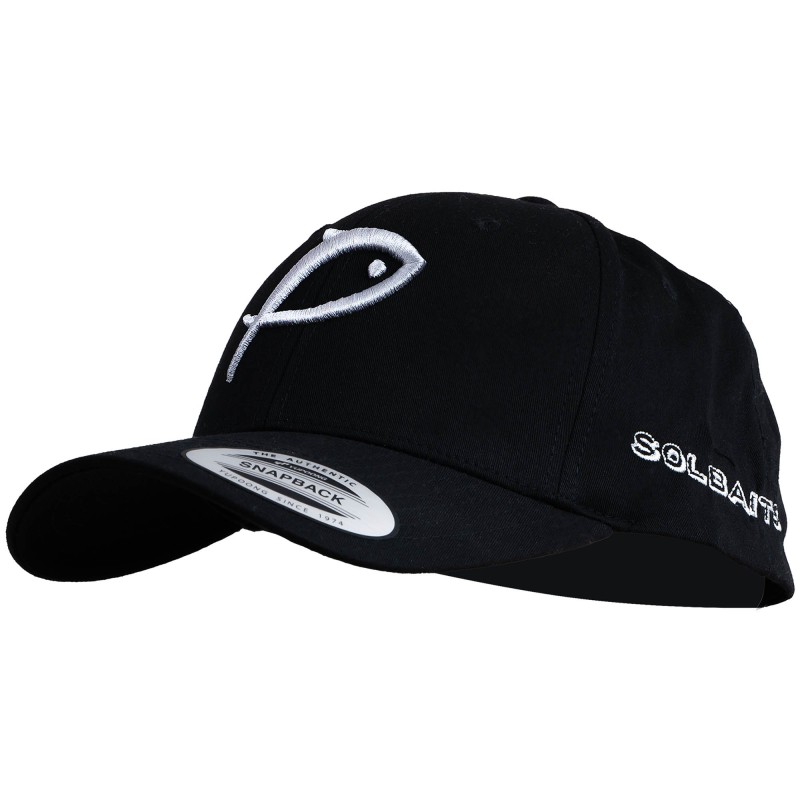 Czapka Z Daszkiem Solbaits Snapback Black
